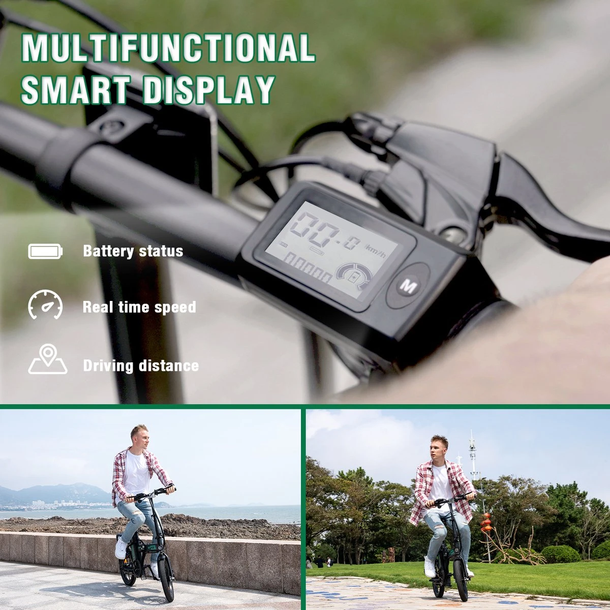 Hitway BK5 Elektrische Fiets | Opvouwbare E-bike | 16 Inch | Hitway BK5 250W Motor | Zwart - Image 3