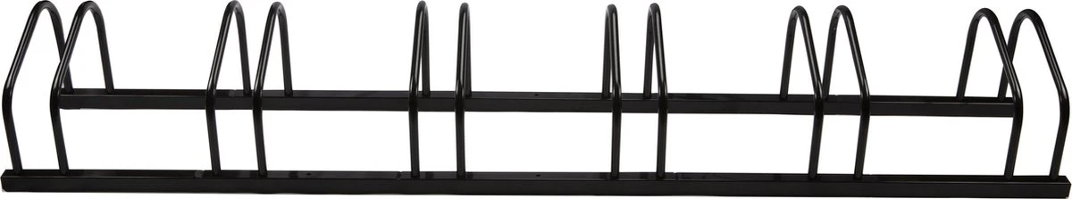 Alora Fietsenrek Voor 6 Fietsen Zwart- Met Muurbevestiging - Fietsen Rek - Image 2
