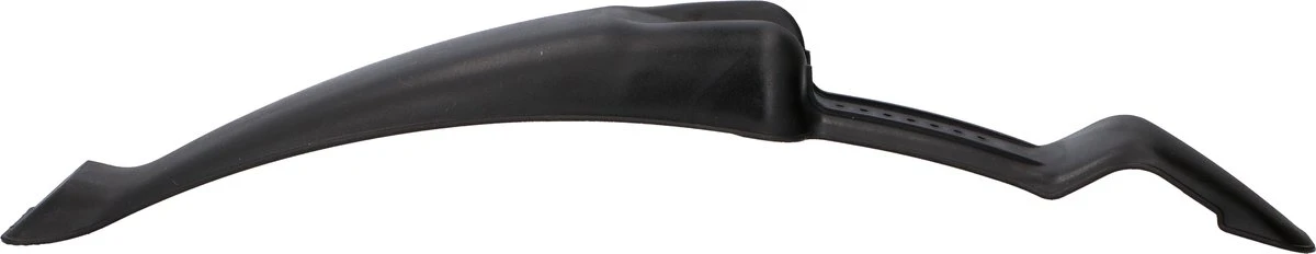 Dunlop 2x Spatbord Fiets/ Mountainbike - 24/ 26" - Verstelbaar - Met Bevestigingsmateriaal - Zwart - Image 2