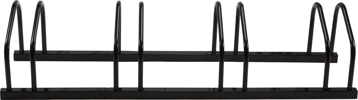 Alora Fietsenrek Voor 4 Fietsen Zwart- Met Muurbevestiging - Fietsen Rek - Image 3