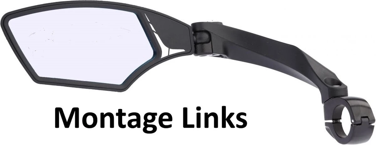 Fietsspiegel - Spiegel Mirage Links - Dimmend Glas - Multi-verstelbaar - Voor Speed-pedelec - Image 7