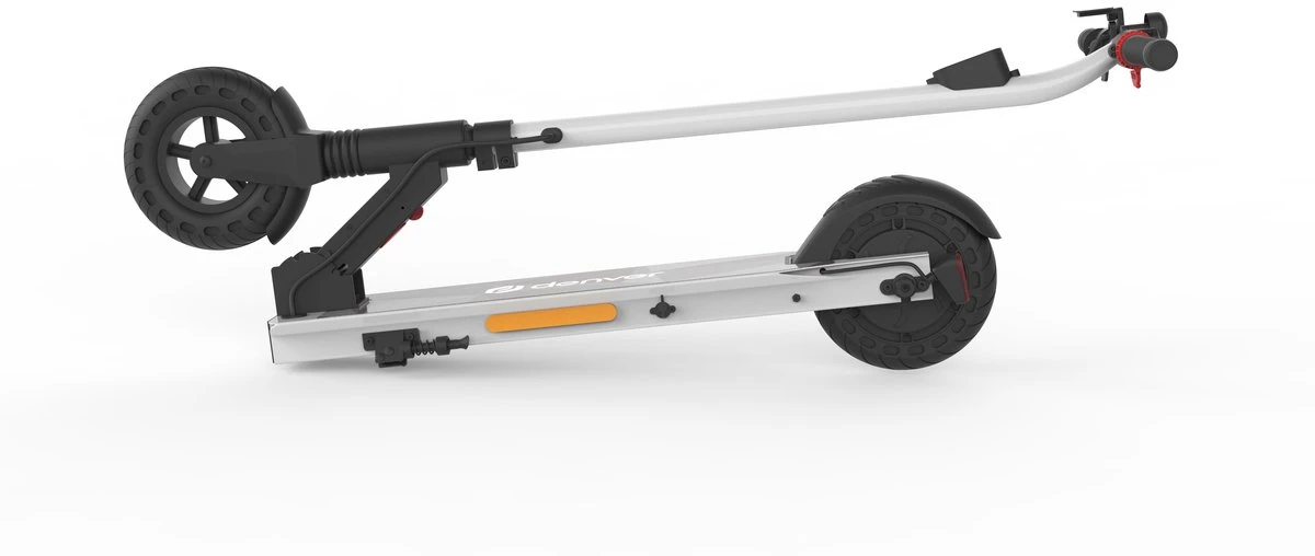 Denver Elektrische Step Volwassenen - Topsnelheid 20KM/U - 300W - Inklapbaar - 8" Wielen - LED Licht Voor & Achter - SEL80140 - Zwart/wit - Image 3