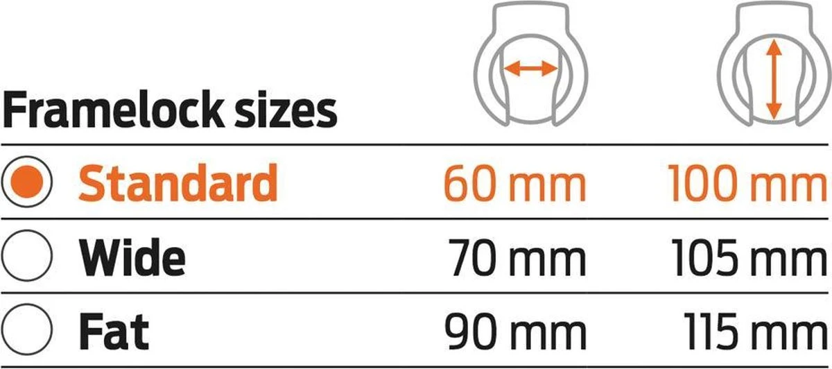 Axa Solid Plus Set Ringslot Met Insteekketting ART-2 Zwart - Image 5