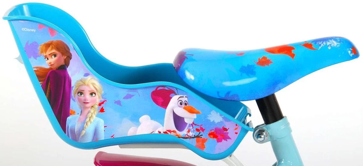 Volare Disney Frozen 2 Kinderfiets - Meisjes - 12 Inch - Blauw/Paars - Image 11