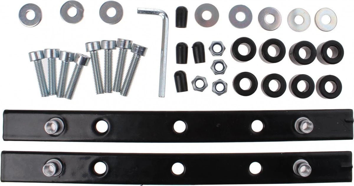 Basil Weave WP Fietsmand - Achter - Kunststof - Inclusief Bevestigingssysteem - Zwart - Image 2