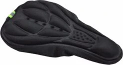 Merkloos 3D Fiets Zadelhoes - Cover - Overtrek - Uniseks - One Size - Volwassenen - Beschermkussen - Zwart