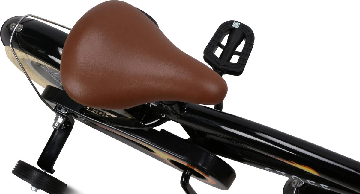 SJOEF Cruise Jongensfiets 12 Inch - Zwart - Image 7