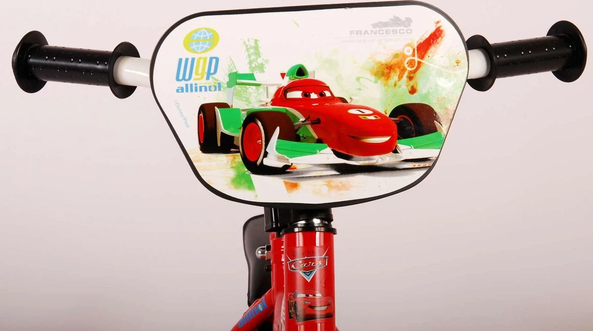 Disney Cars Kinderfiets - Jongens - 10 Inch - Rood - Doortrapper - Image 3