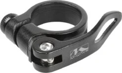 M-Wave Zadelpenklem Met Snelspanner - Ø 31.8 Mm - Zwart