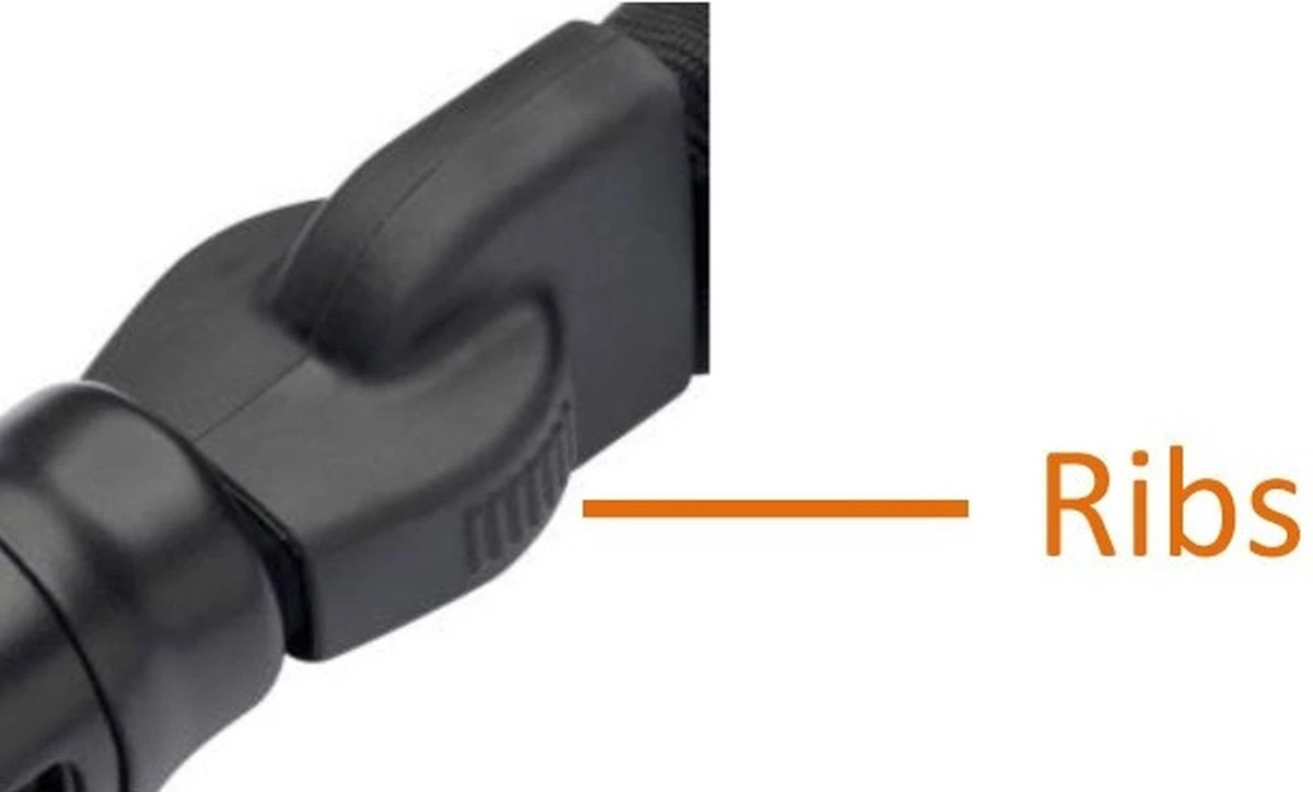 AXA Linq 100 Kettingslot - ART 2 Slot Voor Fietsen - Extra Dikke Schakels - 100 Cm – 9,5 Mm - Zwart - Image 8