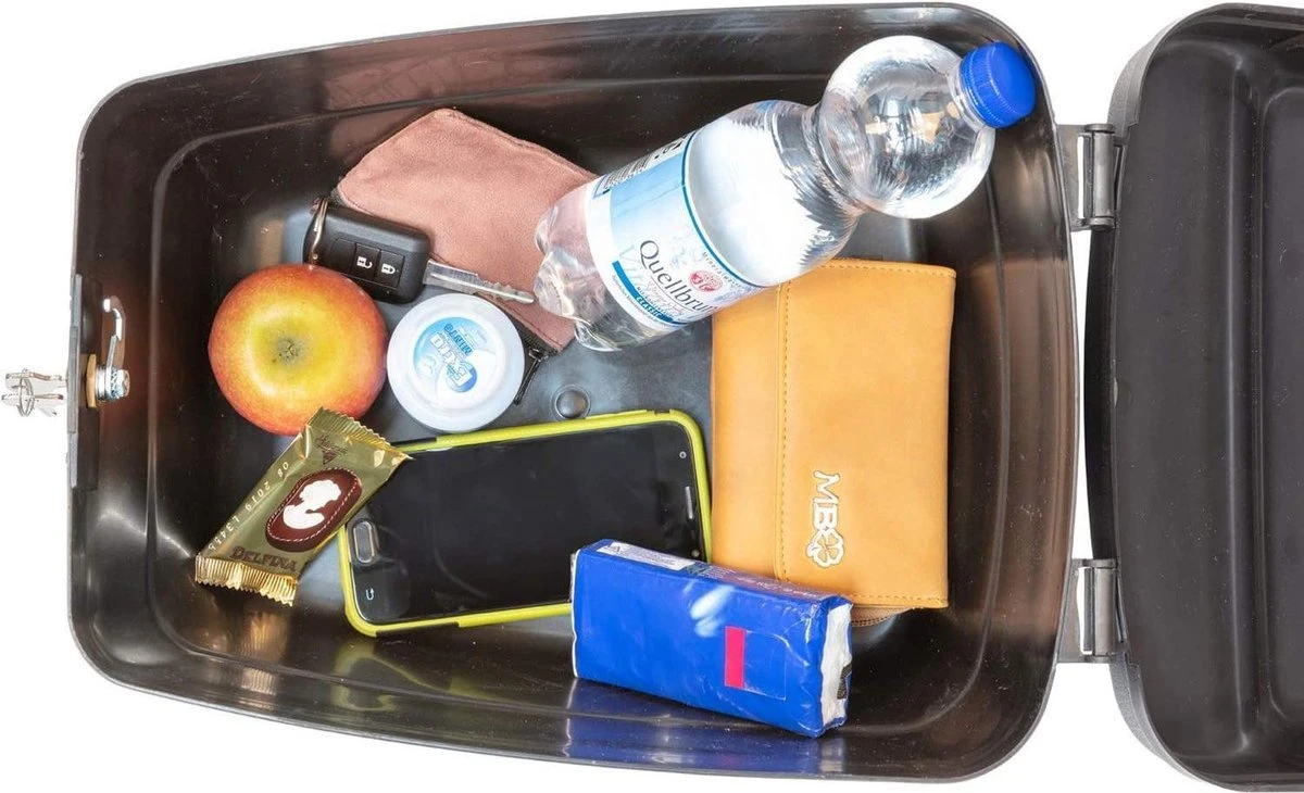 Westmark - Fietskoffer Voor Bagagedrager - Fietsbak Met Slot - Afsluitbare Topkoffer - Duurzaam Materiaal - Makkelijk Te Bevestigen - Fietsmand Voor Benodigdheden - Image 5