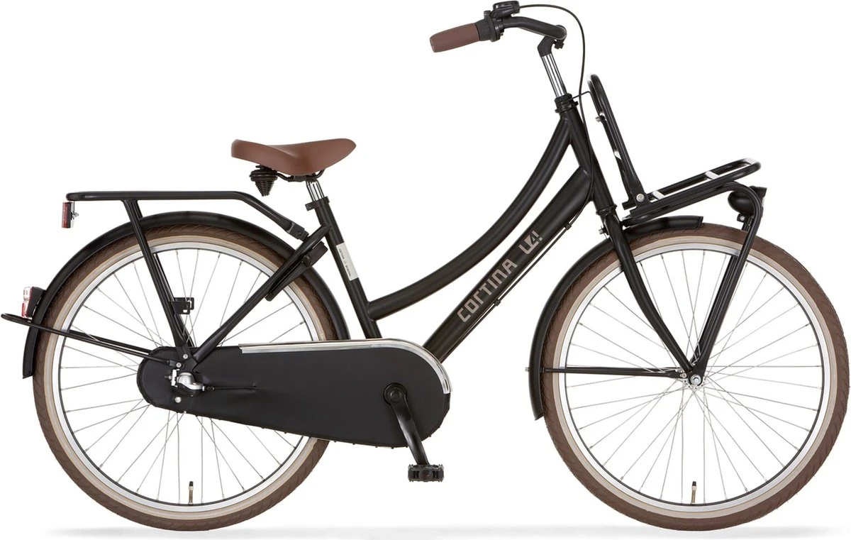 Cortina U4 Mini - Stadsfiets - M24 - Jet Black Matt - Matzwart - R3 - Image 8