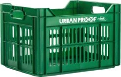 URBAN PROOF Fietskrat - 30 L - Legergroen