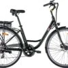 Red6 Elektrische Fiets Brooklyn - E-bike Fiets - 40-65KM | 28 Inch | 250W Motor | Zwart