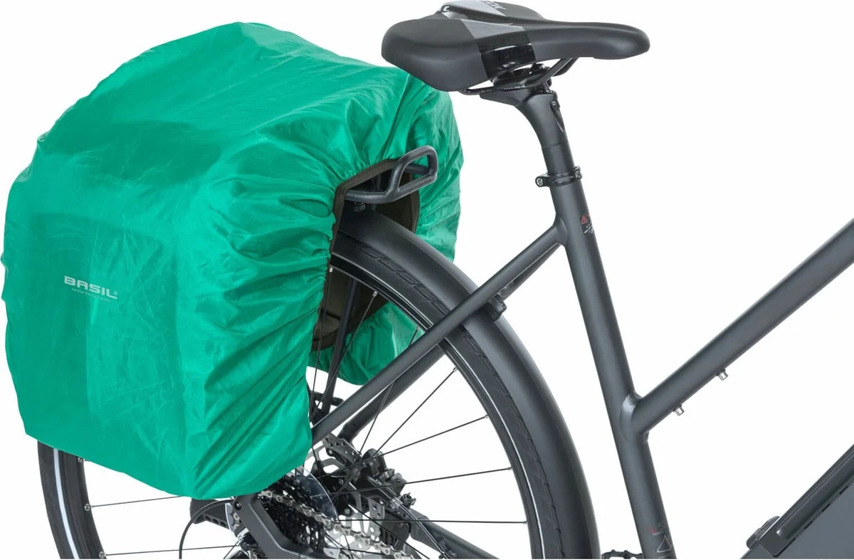 Basil Discovery Dubbele Fietstas - Zwart - 18 Liter - Image 3