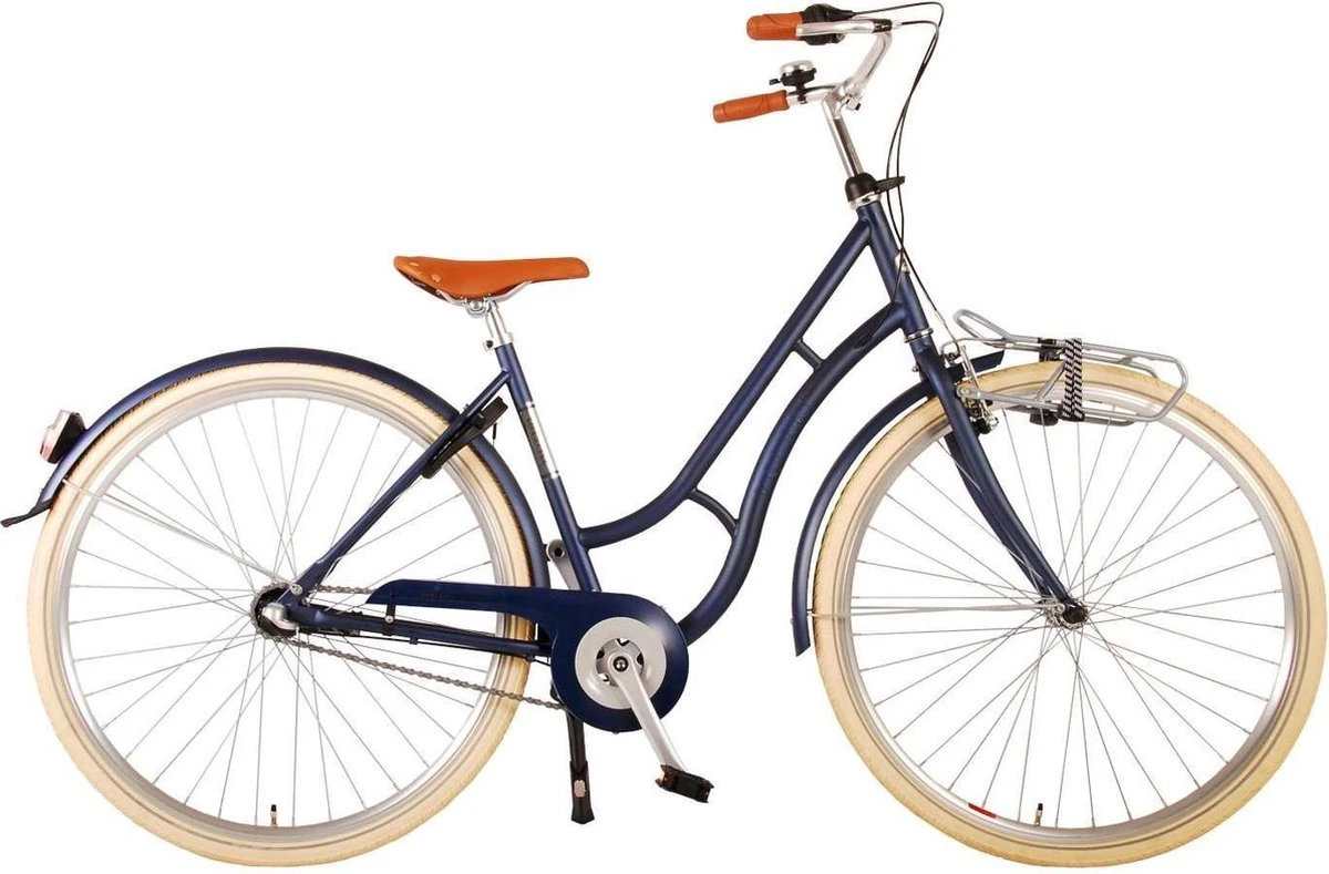 Volare Lifestyle Meisjesfiets - Tiener - 48 Cm - Lage Zadelstand - Blauw - 3 Versnellingen - Image 4
