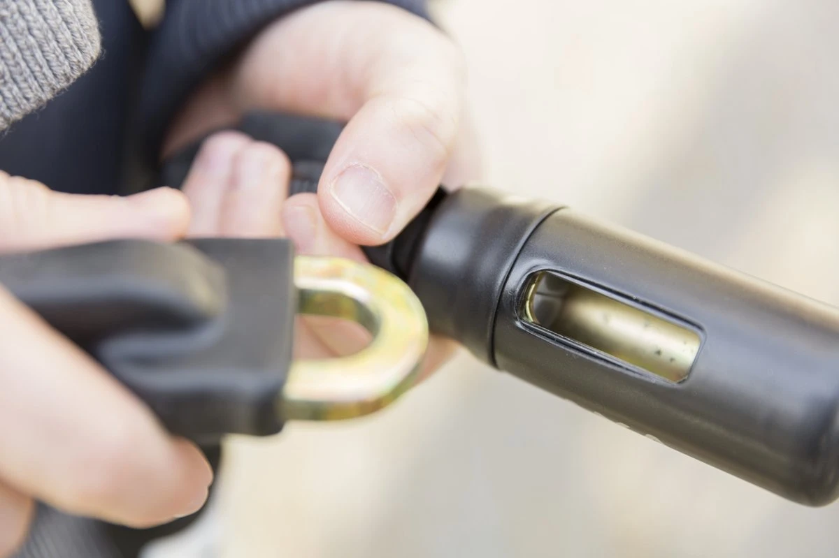 AXA Linq 100 Kettingslot - ART 2 Slot Voor Fietsen - Extra Dikke Schakels - 100 Cm – 9,5 Mm - Zwart - Image 4