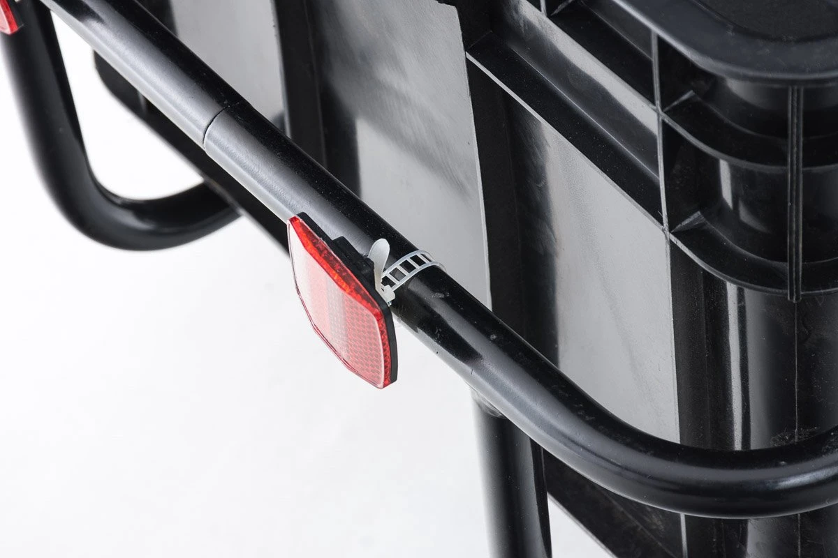 CLP Aanhanger Voor Fietsen WILLY, Dekzeil, Universele Koppeling Zwart - Image 9