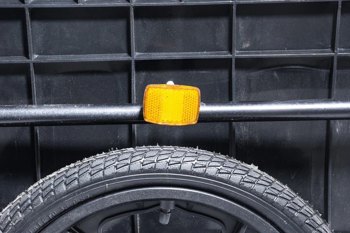 CLP Aanhanger Voor Fietsen WILLY, Dekzeil, Universele Koppeling Zwart - Image 14