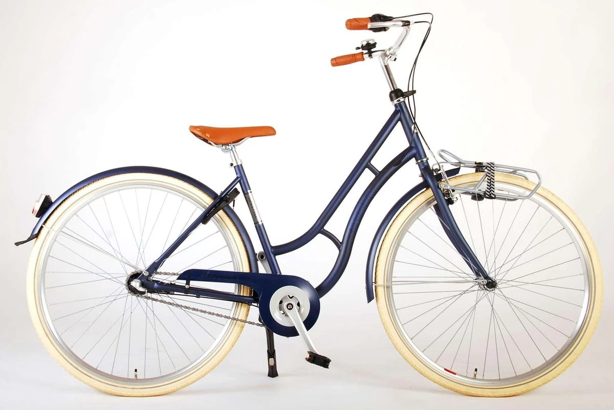 Volare Lifestyle Meisjesfiets - Tiener - 48 Cm - Lage Zadelstand - Blauw - 3 Versnellingen - Image 13