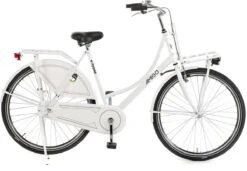 Amigo Eclypse Transportfiets 28 Inch - Omafiets Met Voordrager - Wit