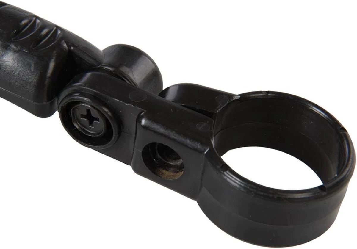 Dunlop 2x Spatbord Fiets/ Mountainbike - 24/ 26" - Verstelbaar - Met Bevestigingsmateriaal - Zwart - Image 6