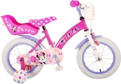 Volare Disney Minnie Cutest Ever! - Kinderfiets - Meisjes - 14 Inch - Roze