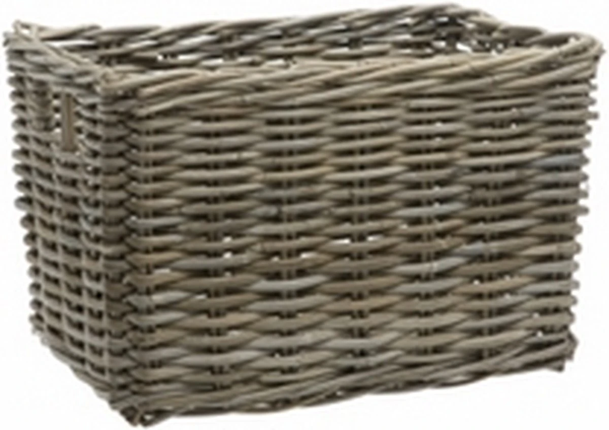 New Looxs Brisbane Large Fietsmand Voordrager - 39 Liter - Rotan - Bruin - Image 10