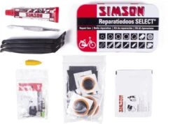 Simson Bandenreparatieset / Bandenplakset Compleet - Type Select T.b.v. Fiets - 23 Delig