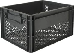 Fastrider Fietskrat Medium - Antraciet - 22L