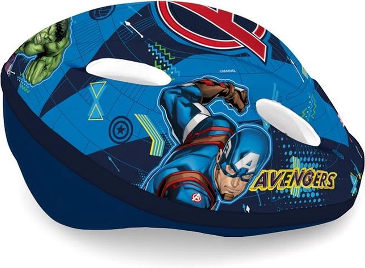 Disney Kinderhelm Avengers Jongens Blauw Maat 52-56 - Image 3