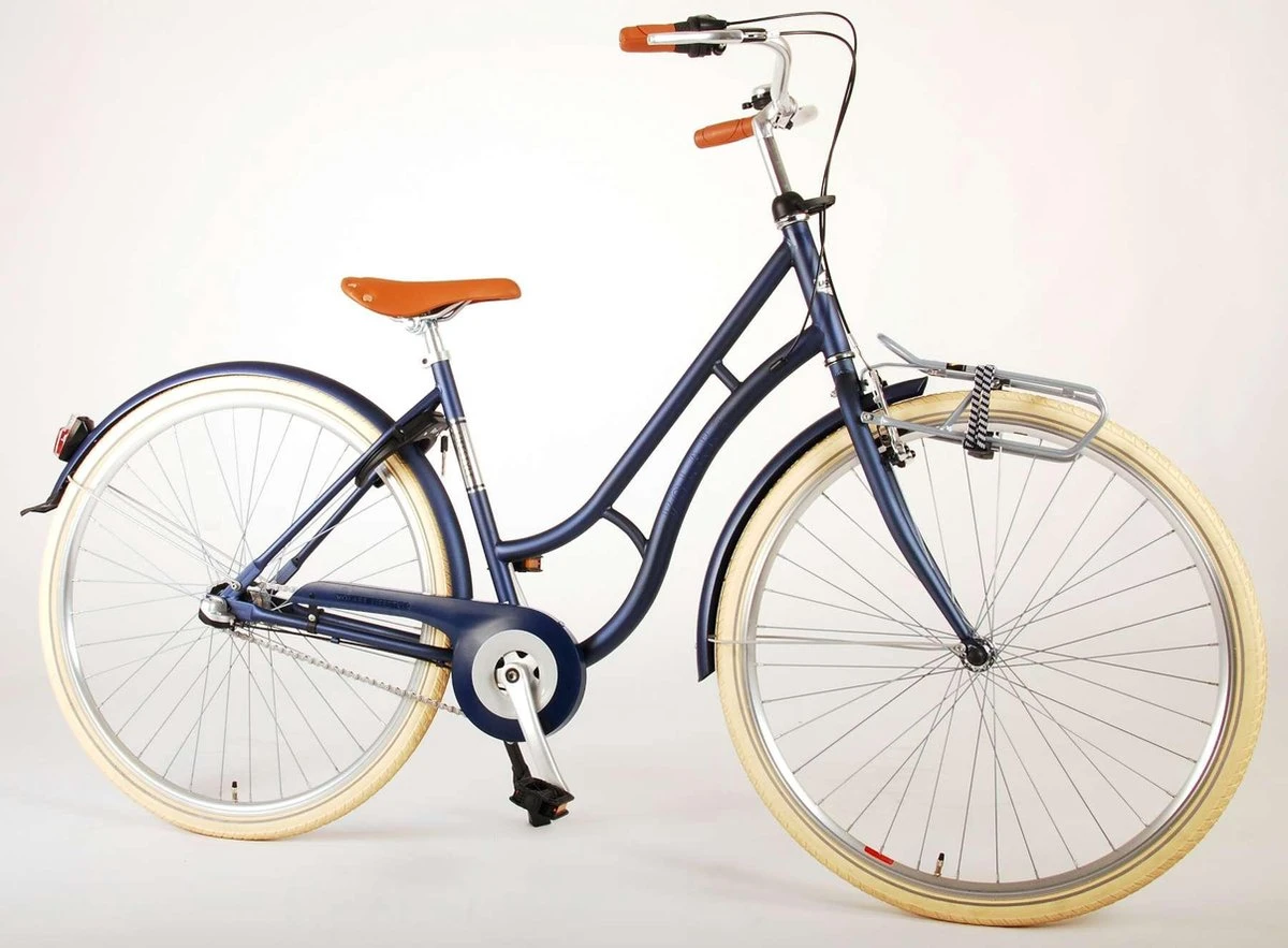 Volare Lifestyle Meisjesfiets - Tiener - 48 Cm - Lage Zadelstand - Blauw - 3 Versnellingen - Image 14