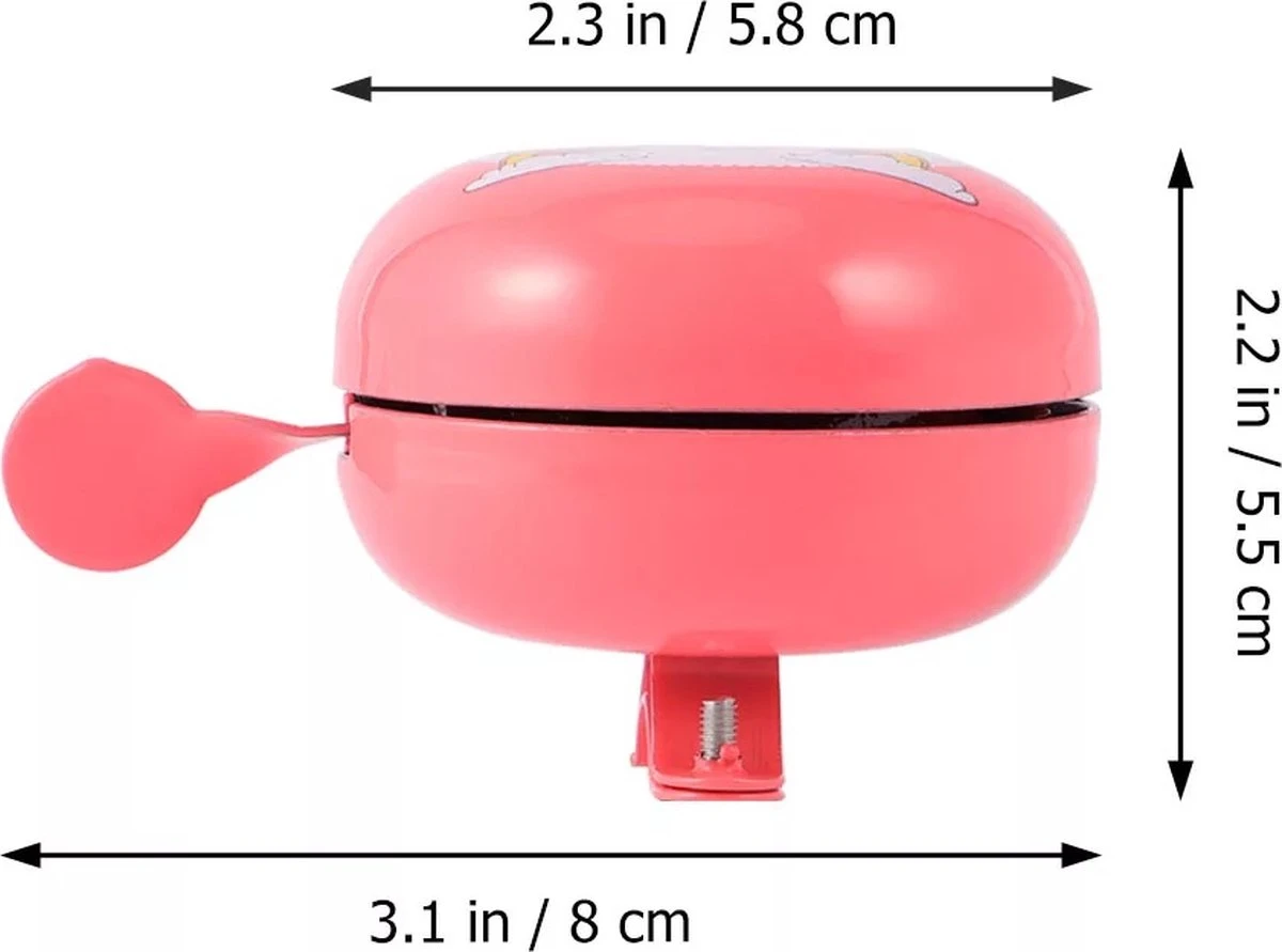 MAEPA - Fietsbel Unicorn - Fietsbel Roze - Fietsbel Meisje - Fietsbel Kinderfiets - Unicorn - Fietsbel Eenhoorn - Eenhoorn - Image 4