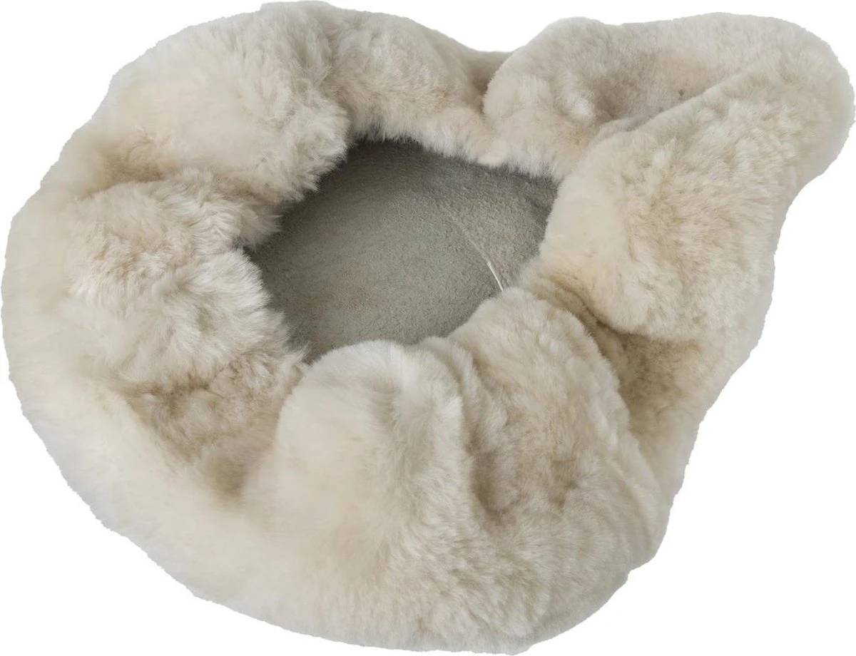 Fastrider Schapenvacht Zadelhoes - Wit - Image 3