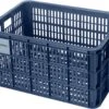 Basil Fietskrat L - Groot - 40 Liter - Blauw