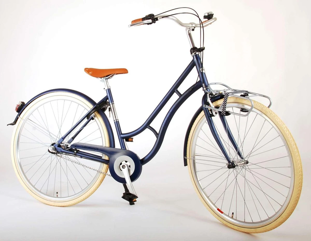Volare Lifestyle Meisjesfiets - Tiener - 48 Cm - Lage Zadelstand - Blauw - 3 Versnellingen - Image 9