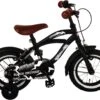 Volare Black Cruiser Kinderfiets - Jongens - 12 Inch - Zwart - 2 Handremmen