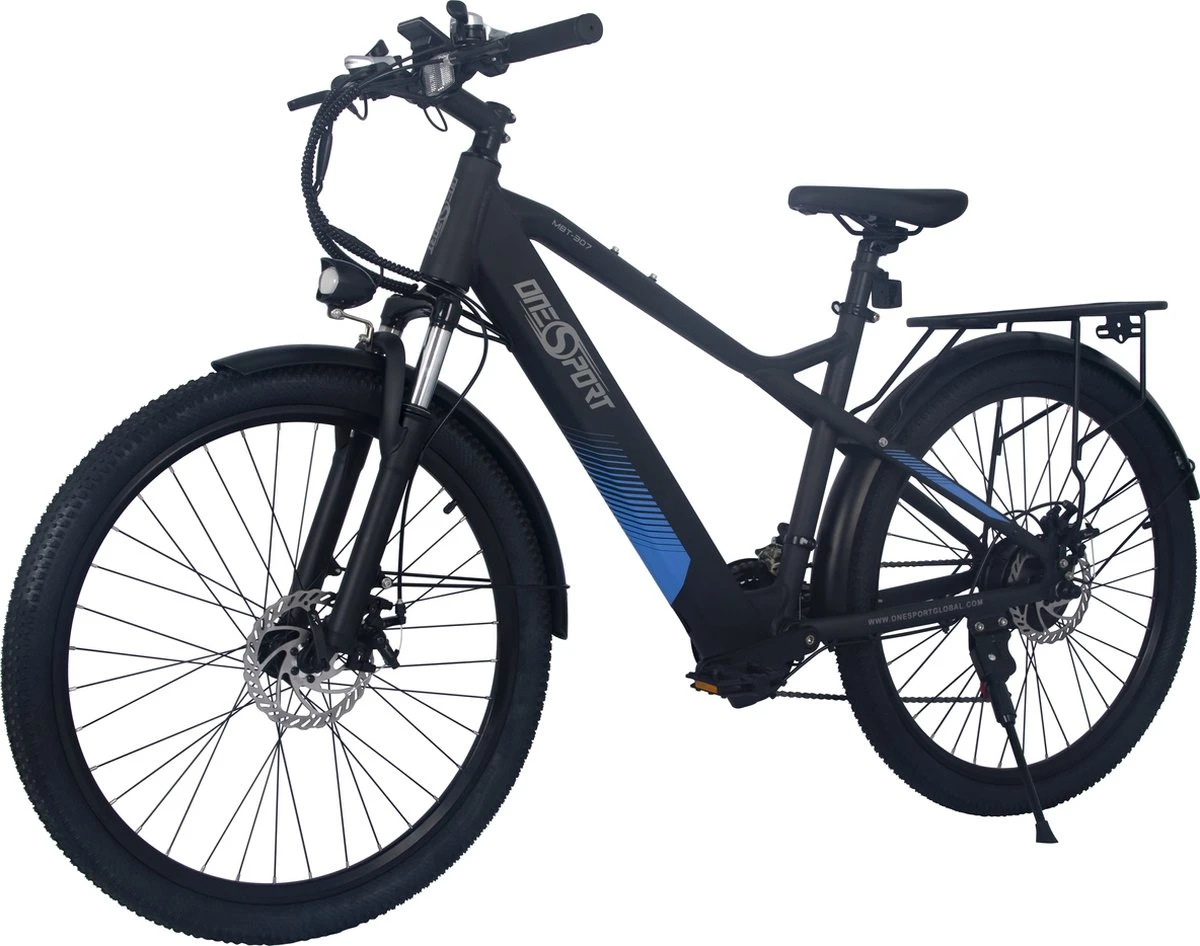 Elektrische Fiets Off-Road | E-Fietsen | Electric Mountain Bike | E-bike | 250W Motor | 26 Inch | Zwart BK7 - Image 9