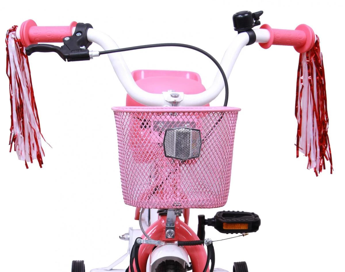 Amigo Magic Meisjesfiets - Kinderfiets 12 Inch - Roze - Image 8