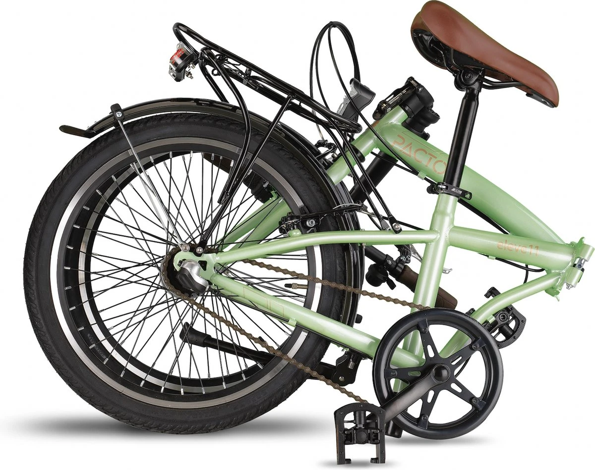 PACTO ELEVEN FOLDING BIKE MINT 3v VOUWFIETS PLOOIFIETS - Image 4