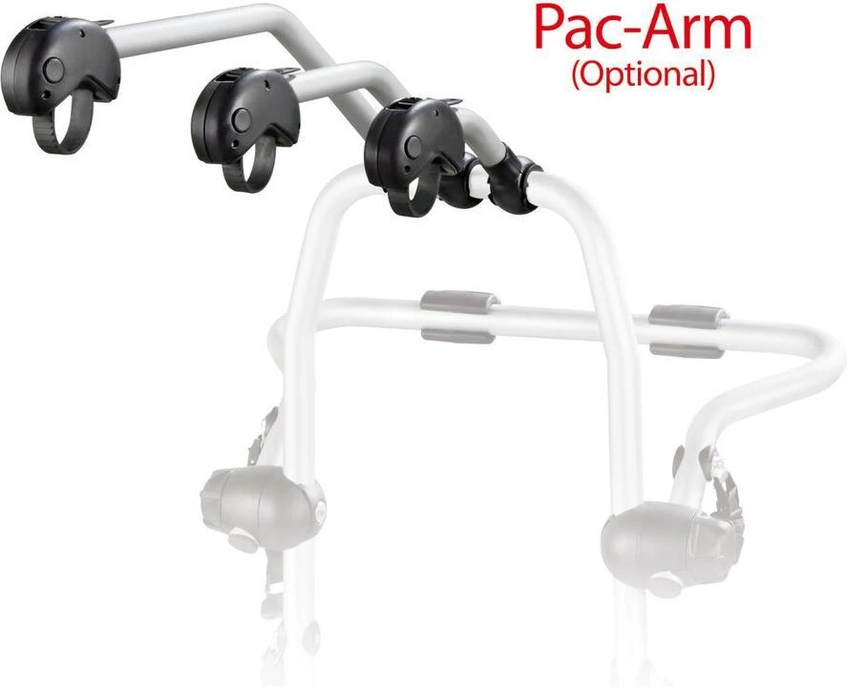 Fietsdrager Radius, Fietsenrek Achter - 2 Fietsen- (draagkracht 45kg TUV)- Achterklep- Elektrische Fiets - Image 2