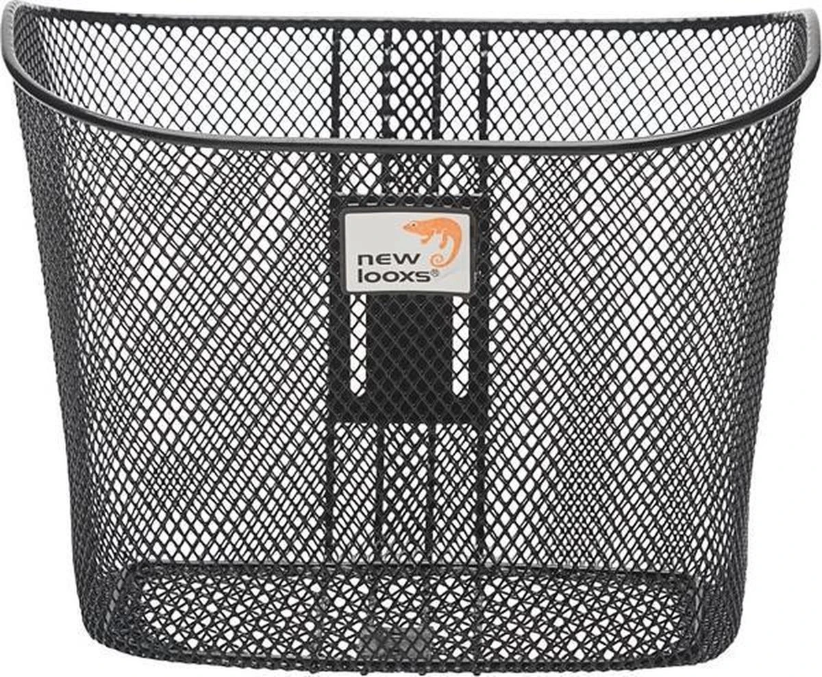 New Looxs Toscane RapidLock Fietsmand Stuur - 19 Liter - Staal - Zwart - Image 8