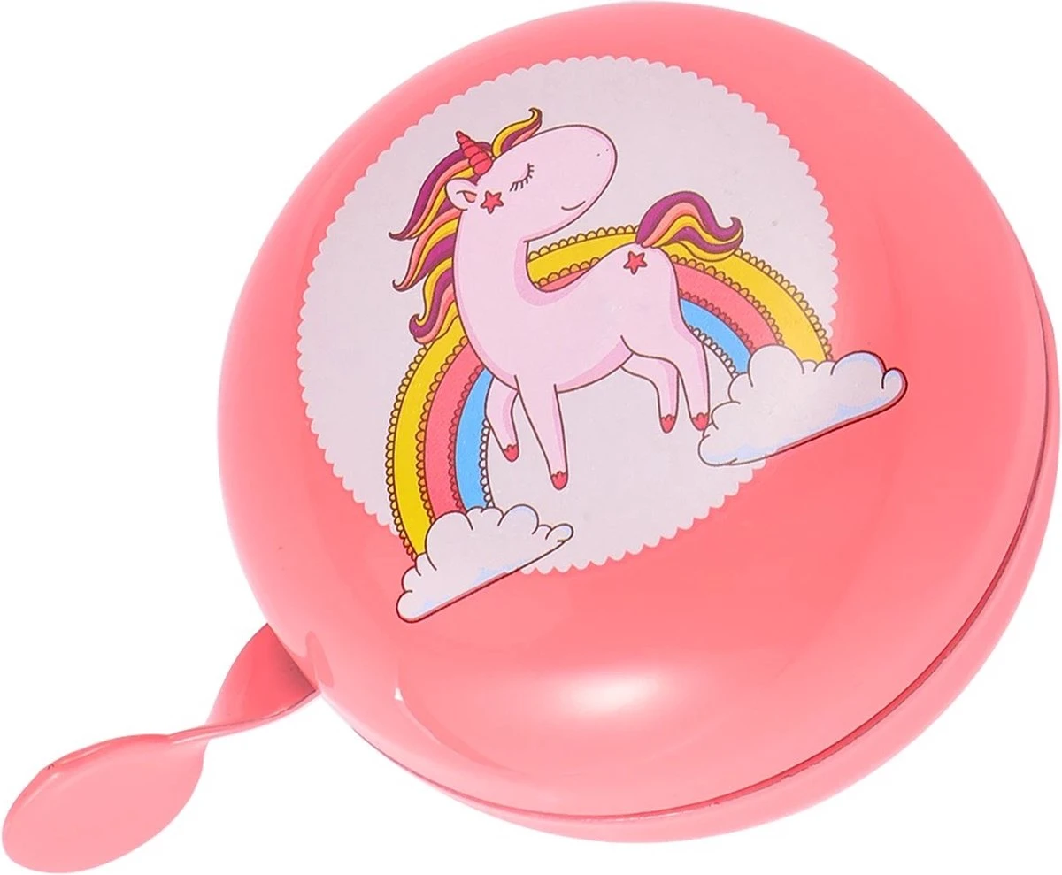 MAEPA - Fietsbel Unicorn - Fietsbel Roze - Fietsbel Meisje - Fietsbel Kinderfiets - Unicorn - Fietsbel Eenhoorn - Eenhoorn