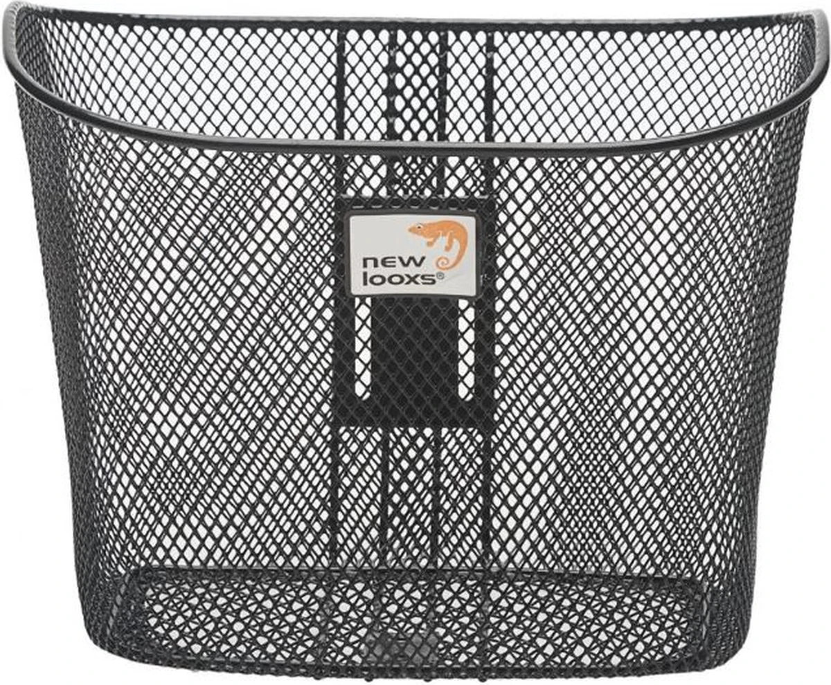 New Looxs Toscane RapidLock Fietsmand Stuur - 19 Liter - Staal - Zwart - Image 9