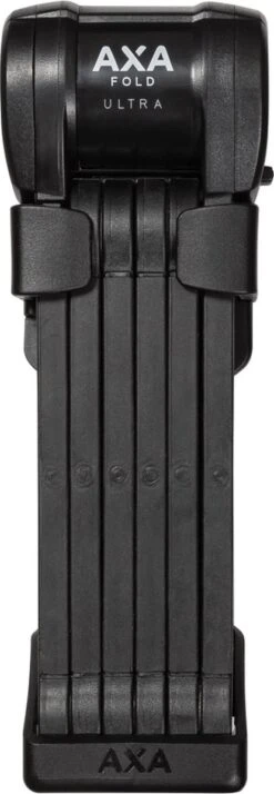 AXA Fold Ultra 90 Vouwslot - Fietsslot - ART 2 - Voor Elk Type Fiets - Met Houder - 90 Cm - Zwart