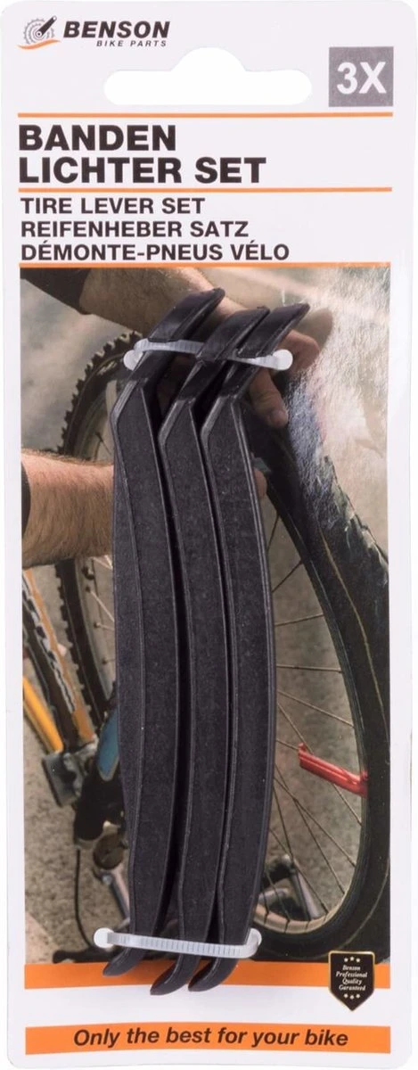 Benson Bandenlichter - Bandenlepel - 120 Mm - Kunststof - Zwart - 3 Stuks - Image 3