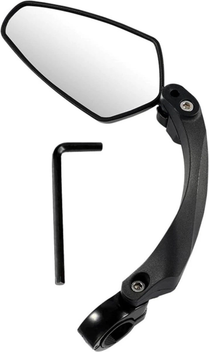 TIKKENS® Fietsspiegel Links - Verstelbaar - Fiets Spiegel Geschikt Voor E-bike, Speed-pedelec - Image 7