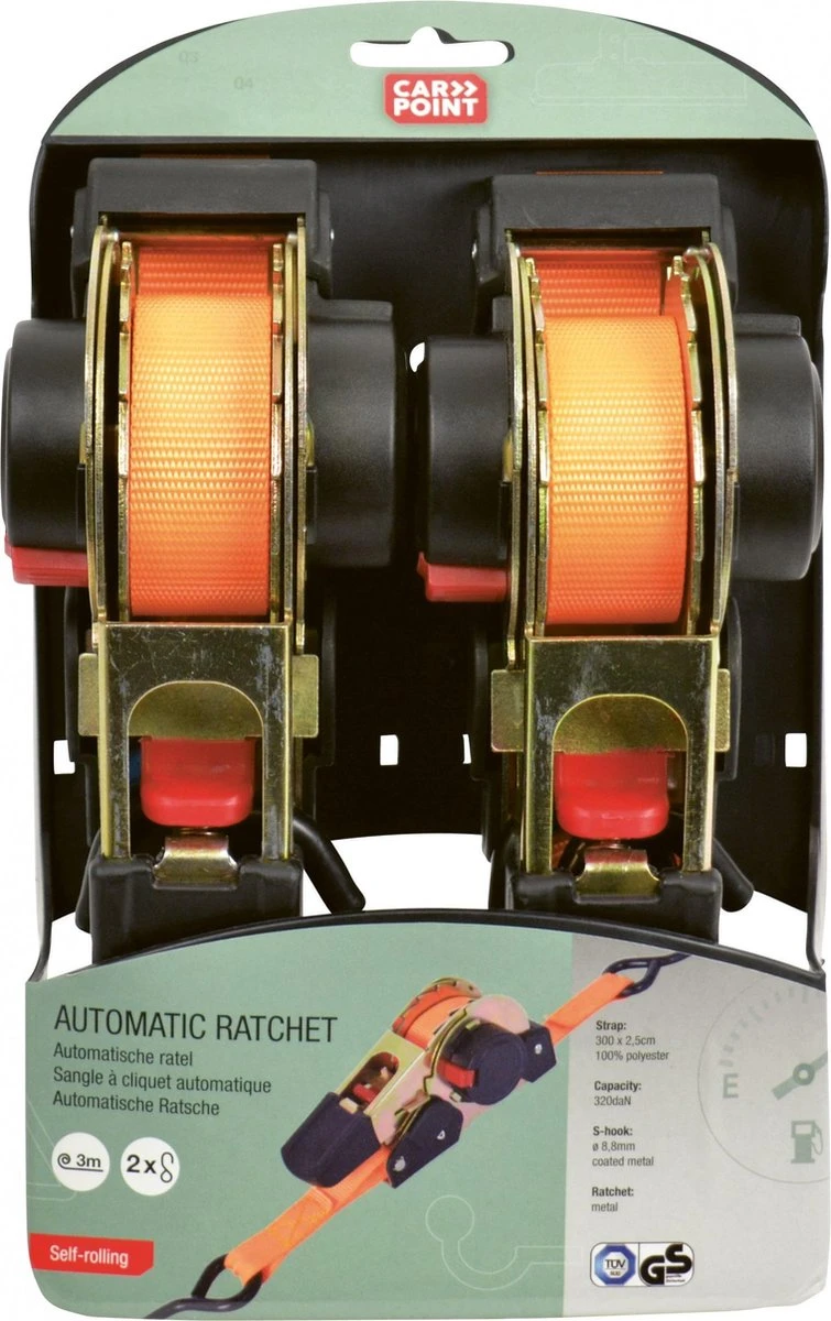 Carpoint Spanband Automatisch 3mtr 2 Stuks - Image 3