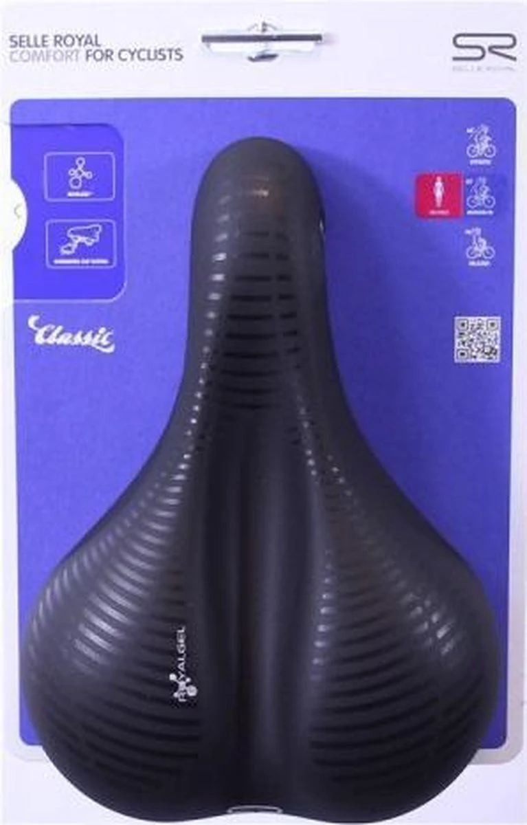 Selle Royal Avenue Moderate 8466 - Fietszadel - Gel - Zwart - Image 16