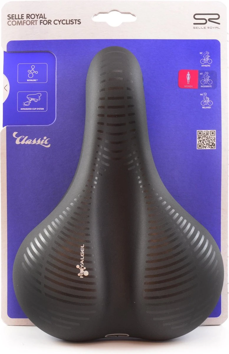 Selle Royal Avenue Moderate 8466 - Fietszadel - Gel - Zwart - Image 9